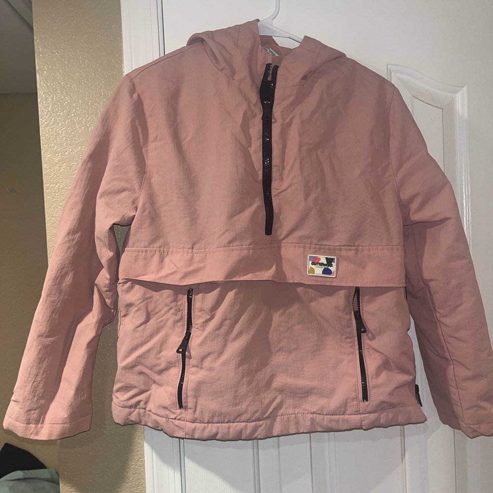 Zara Kids Pink Hooded Jacket